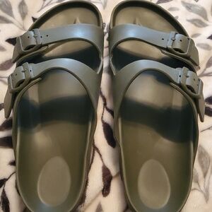 Birkenstock Olive Double Strap Sandals